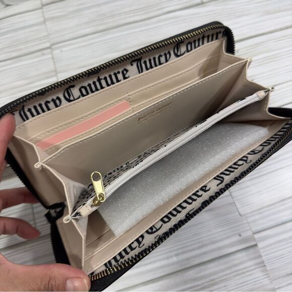 JUICY‎ COUTURE IT'S A MAN WORLD WALLET NWT - Picture 5 of 10